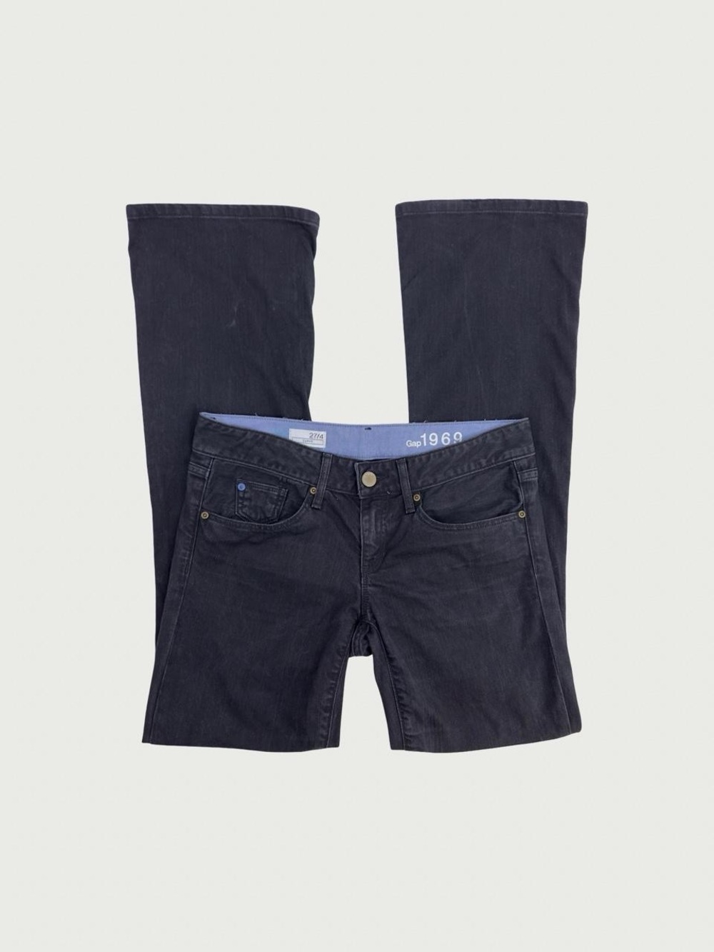 Low Rise Bootcut Dark Wash Jeans